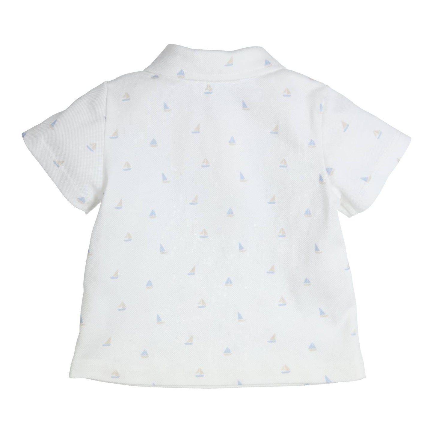 Gymp polo white beige