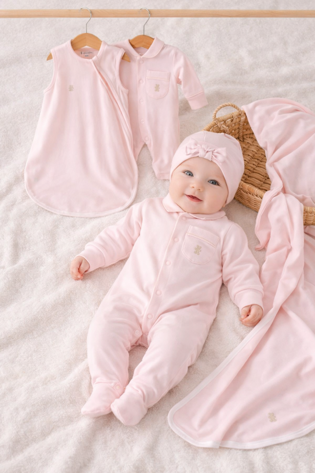 House of bears baby pakje rose