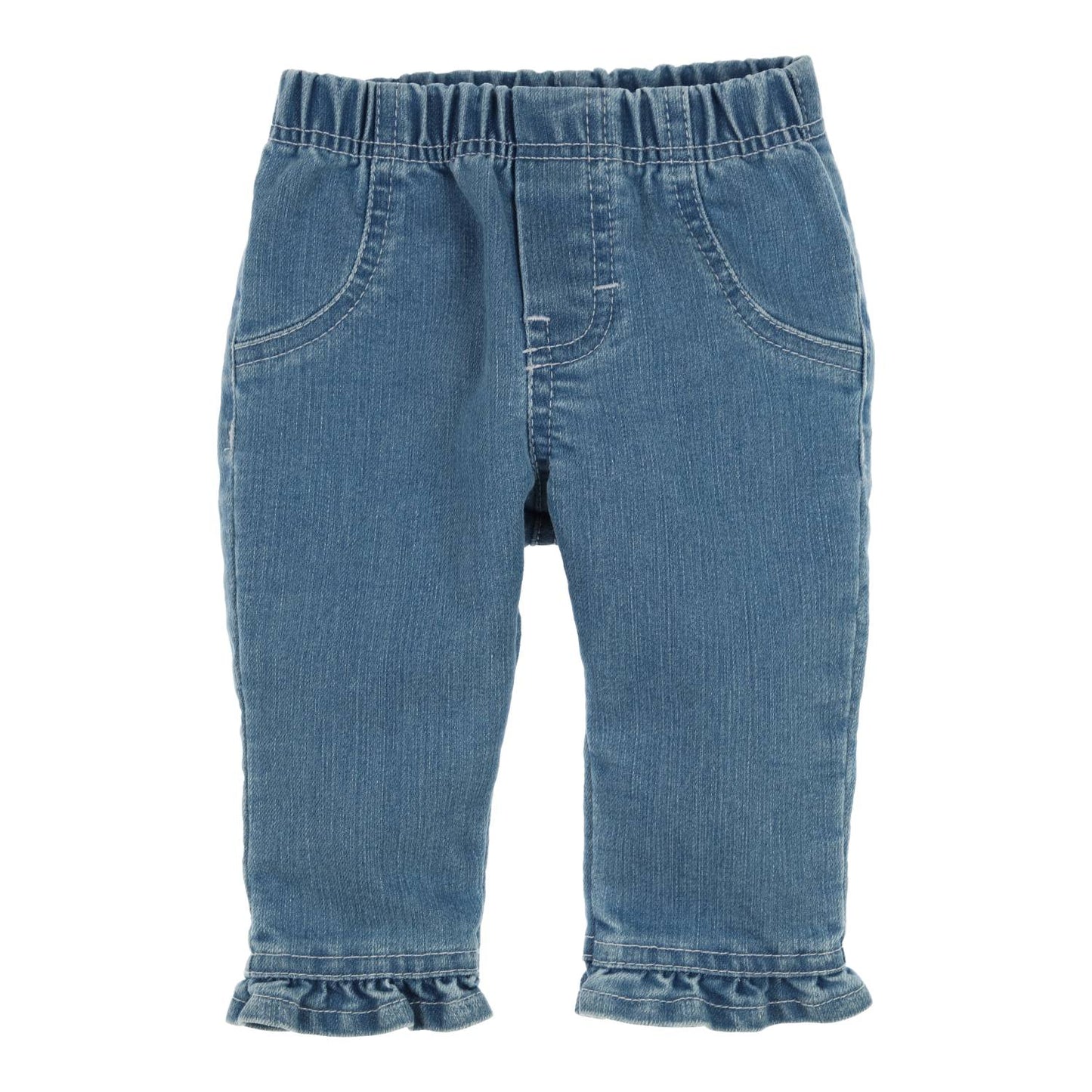 Gymp jeans met roezel