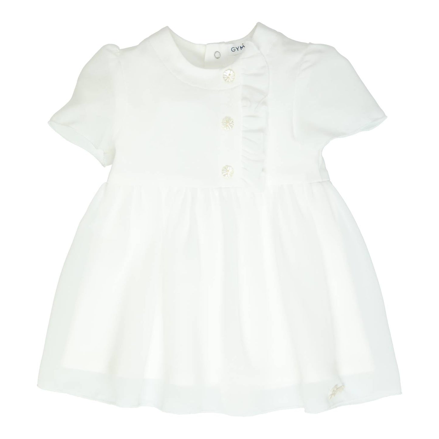 Gymp jurkje off white