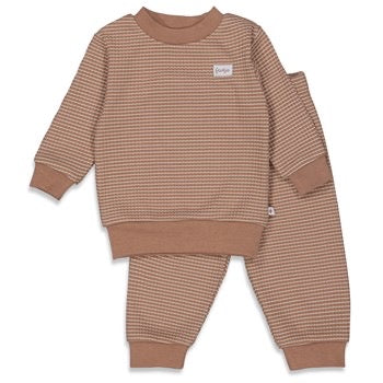 Feetje pyama brown