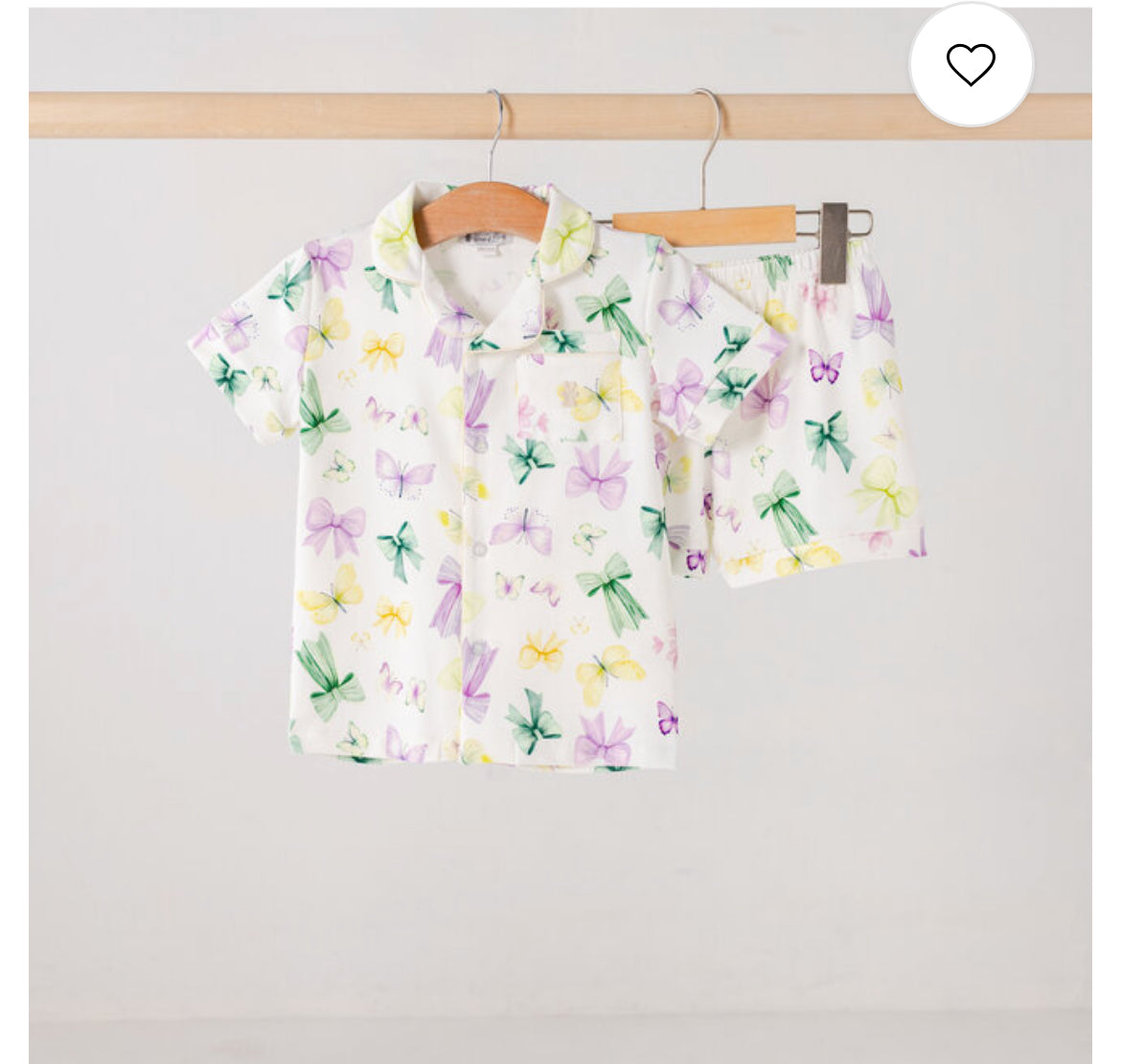 House of bears pyama vlinder