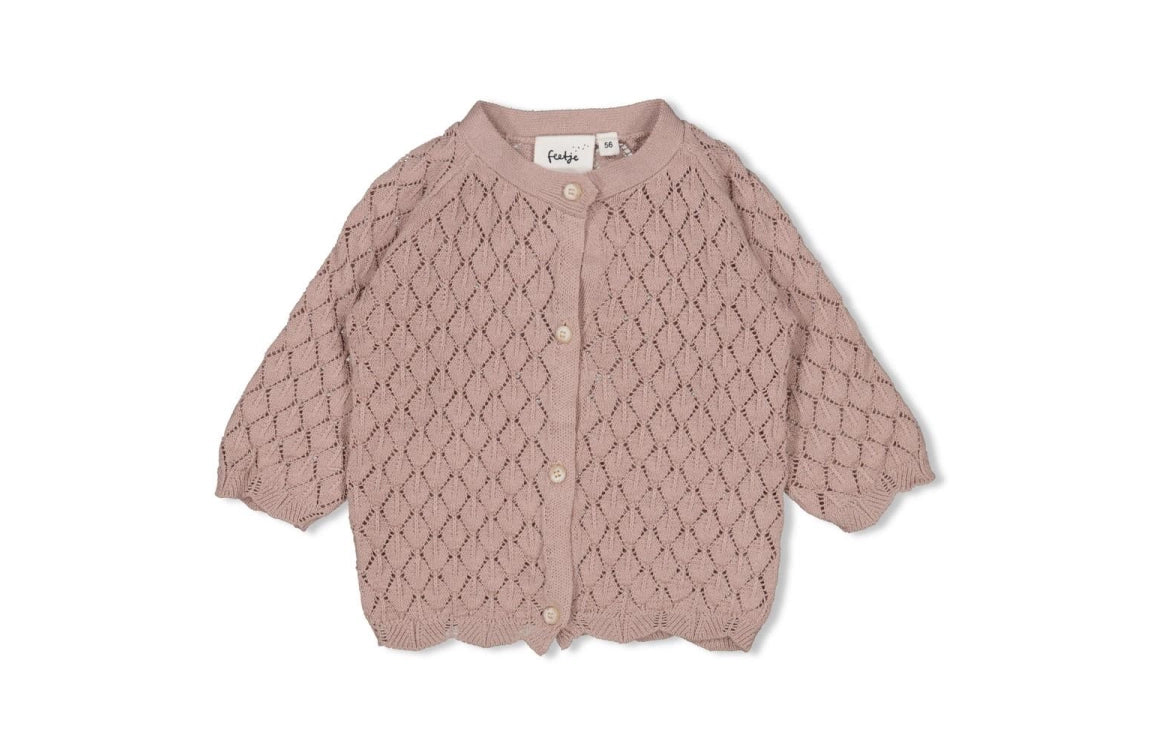 Feetje gebreid vest