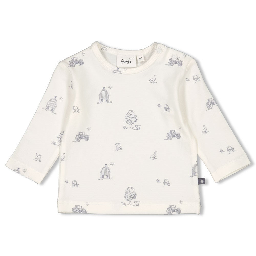 Feetje Langarmshirt Farm Life