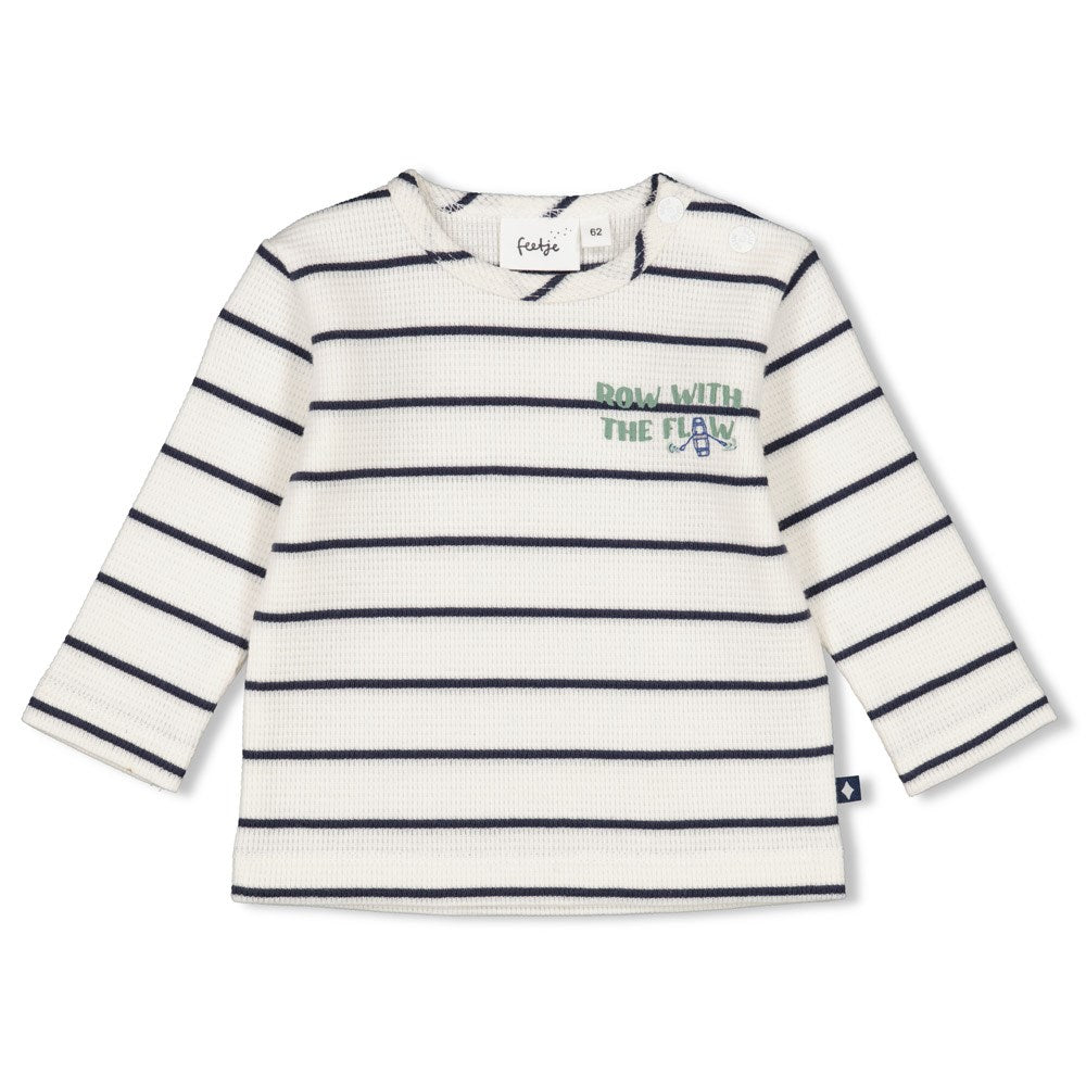 Feetje longsleeve wafelstructuur Rock my boat