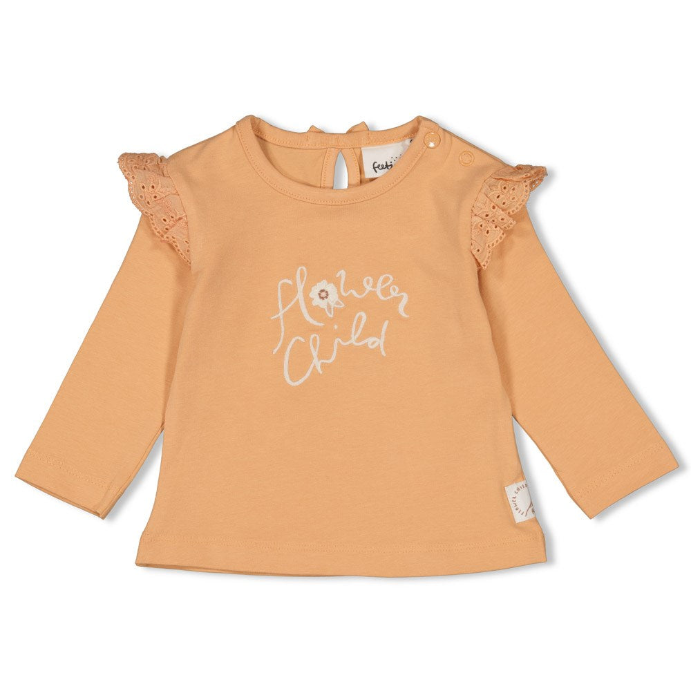 Feetje longsleeve Flower field