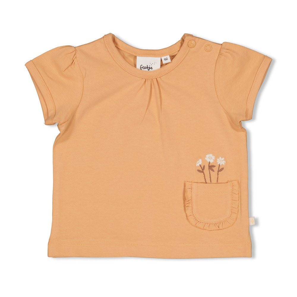 Feetje T shirt Flower field