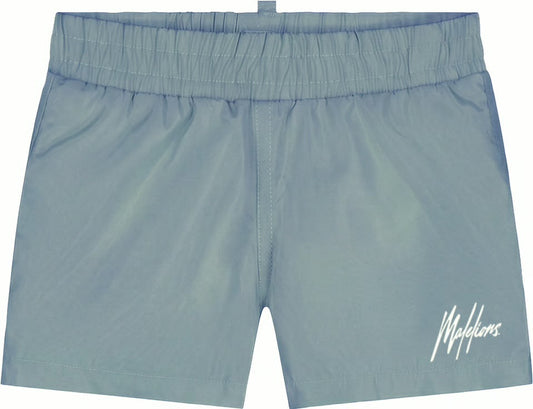 Malelions zwembroek whale blue