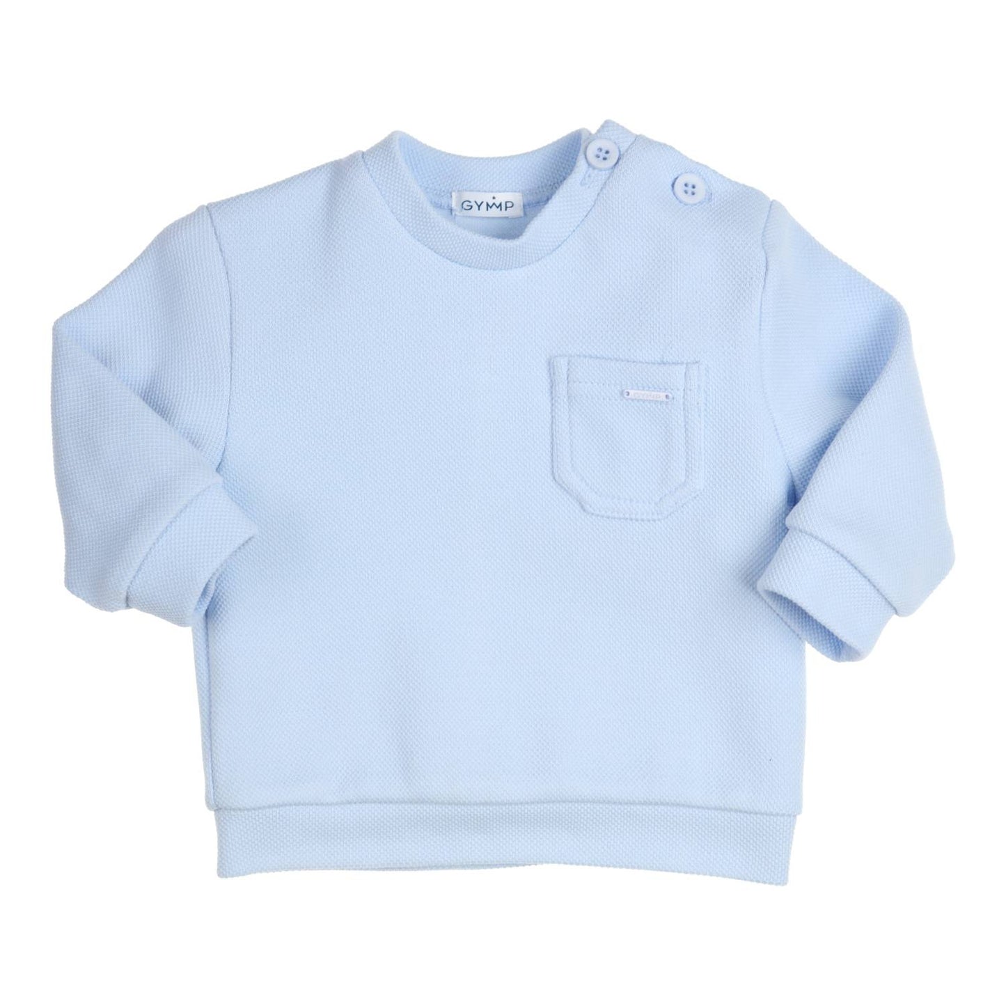 Gymp swaeter light blue