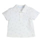 Gymp polo white beige
