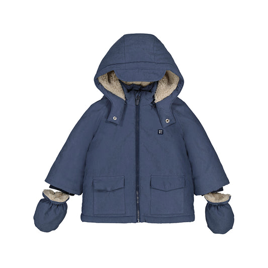 Mayoral winterjas met wantjes