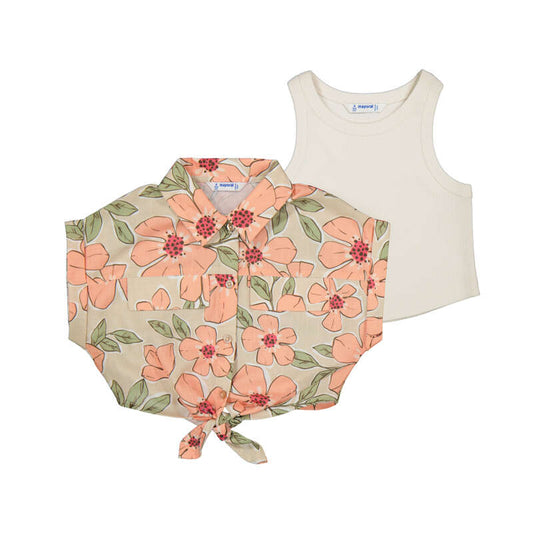 Mayoral top met blouse