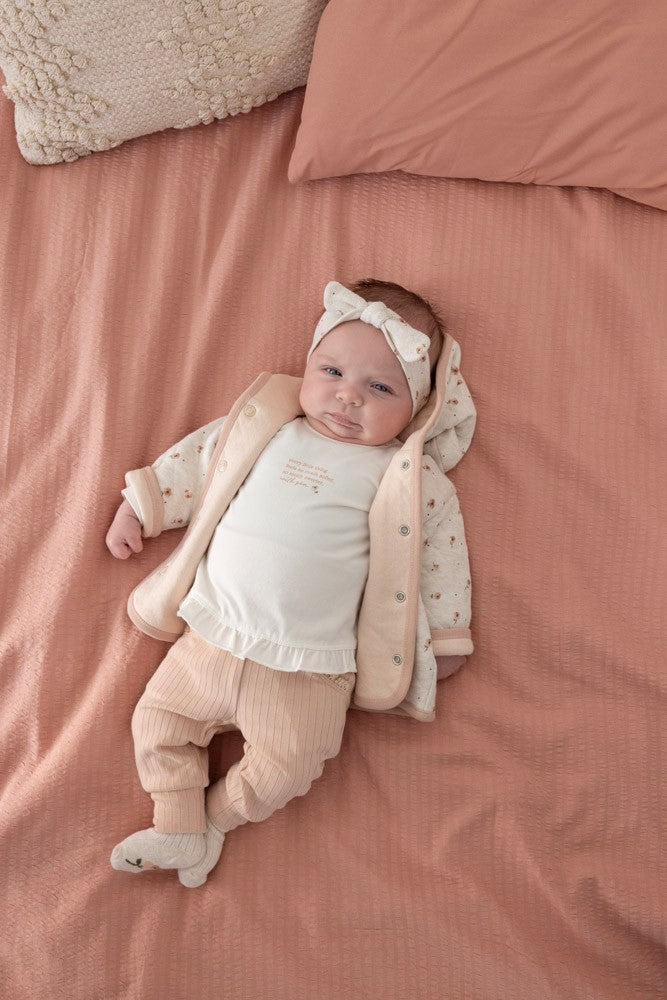Feetje omkeerbaar jasje met capuchon sweet poppy